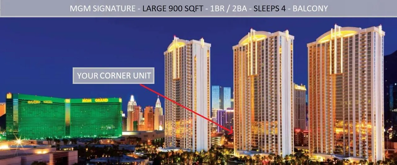 kontakty Mgm Signature Large Corner Balcony #4F7